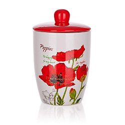 Banquet Red Poppy dóza s víčkem 600 ml