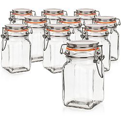 Banquet Sada skleněných dóz Lina 250 ml, 10 ks
