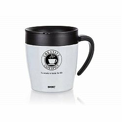 Banquet Termohrnek cestovní TAZZA 330 ml, bílá