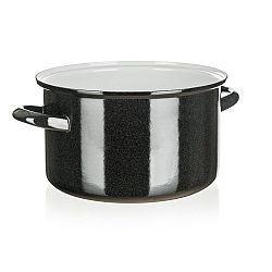 Belis Smaltovaný hrnec Standard 24 cm, černá