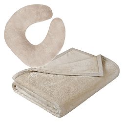 Bellatex Cestovní sada Korall micro béžová