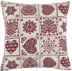 Bellatex IVO polštářek Srdce patchwork, 45 x 45 cm