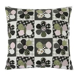 Bellatex Polštářek Dana Motýl patchwork, 45 x 45 cm