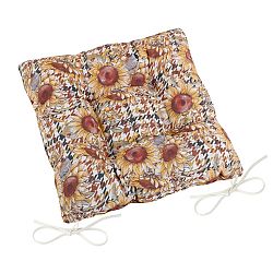 Bellatex Sedák EMA prošívaný Slunečnice, 40 x 40 cm