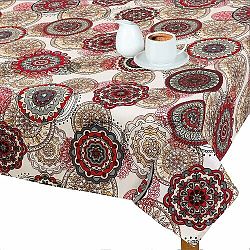Bellatex Ubrus Adéla Mandala červená, 70 x 70 cm
