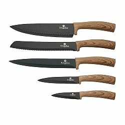 Berlinger Haus 5dílná sada nožů Ebony Line Maple, 