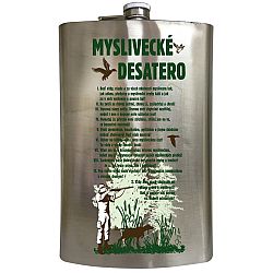 Bohemia Gifts Placatka na alkohol - Myslivec, 1,8 l