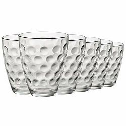 Bormioli Rocco 6dílná sada sklenic Dots, 390 ml