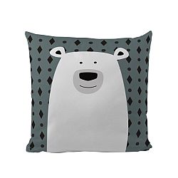 Butter Kings Polštářek Polar bear, 50 x 50 cm