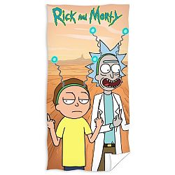 CARBOTEX Dětská osuška Rick and Morty, 70 x 140 cm
