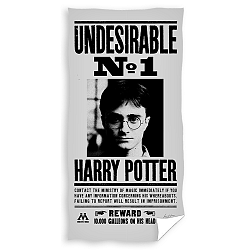 CARBOTEX Osuška Harry Potter Nežádoucí, 70 x 140 cm