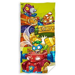 CARBOTEX Osuška Super Zings Robots, 70 x 140 cm