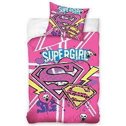 Carbotex povlečení Supergirl 140x200 70x80