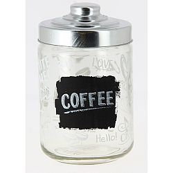 Cerve Skleněná dóza Coffee, 0,8 l