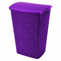 Curver Koš na špinavé prádlo MY STYLE 55 l, fialová