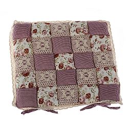 Dakls Sedák Patchwork Kostka fialová, 40 x 40 cm