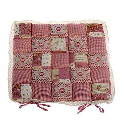 Dakls Sedák Patchwork růžová, 40 x 40 cm