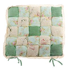 Dakls Sedák Patchwork zelená, 40 x 40 cm