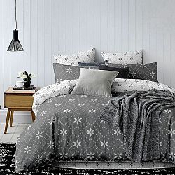 DecoKing Povlečení Hypnosis Snowynight šedá