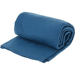 Deka fleece tmavě modrá, 130 x 160 cm