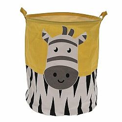 Dekorační košík Hatu Zebra, pr. 40 cm