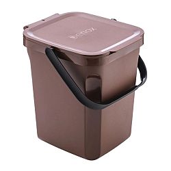 Denox Organic odpadkový koš na Bioodpad 10 l, hnědý