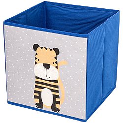 Dětský úložný box Hatu Tygr, 30 x 30 x 30 cm
