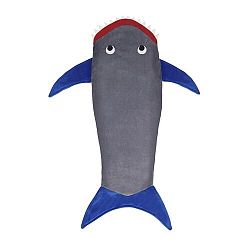 Domarex Dětská deka Žralok šedá, 145 cm