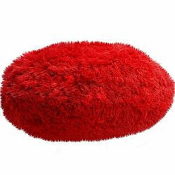 Domarex Polštář kulatý Queen červená, 50 cm