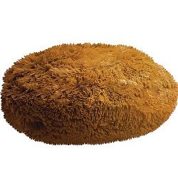 Domarex Polštář kulatý Queen hnědá, 50 cm
