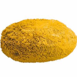 Domarex Polštář kulatý Queen žlutá, 50 cm