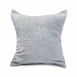 Domarex Polštářek Luxury Wool šedá, 40 x 40 cm