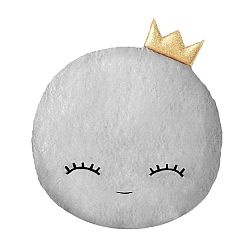 Domarex Tvarovaný polštářek Petit Royal šedá, 35 cm