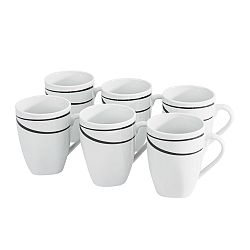 Domestic 6dílná sada hrnků Oslo, 320 ml