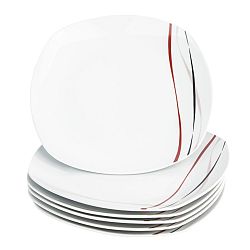 Domestic 6dílná sada mělkých talířů Amelie, 25 cm