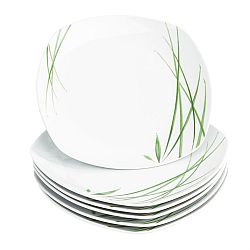Domestic 6dílná sada mělkých talířů Delia, 25 cm