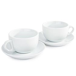 Domestic sada 2 Jumbo šálků a 2 podšálků, 280 ml