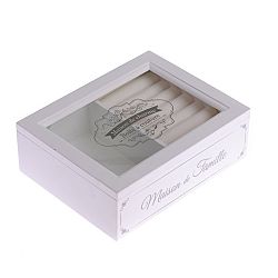 Dřevěná šperkovnice Glory, 18 x 14 x 6 cm