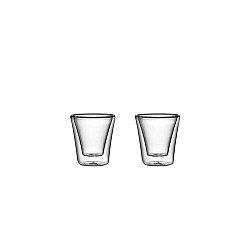 Dvoustěnná sklenice myDRINK 70 ml, 2 ks