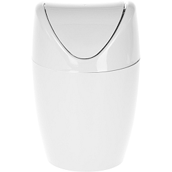 EH Kosmetický odpadkový koš Bare 1,5 l, bílá