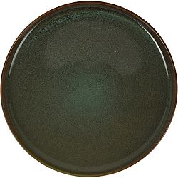 EH Mělký talíř DARK 27 cm, zelená