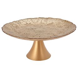 EH Vánoční podnos na dort Gold, 28 cm