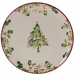 EH Vánoční talíř Yule, 21 cm, stromek