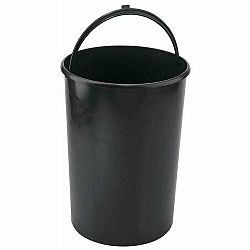 Elletipi Plastový koš s rukojetí 12 l, černá