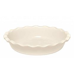 Emile Henry Forma na koláč 26 cm, smetanová
