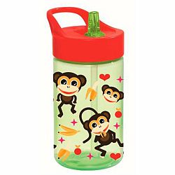 Florina Dětská plastová láhev Monkey, 430 ml
