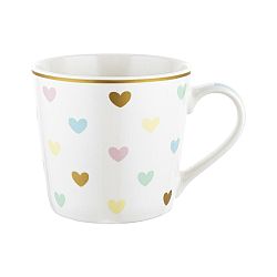Florina Porcelánový hrnek Srdíčka, 400 ml, 