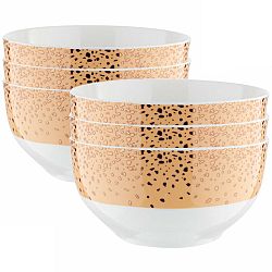 Florina Sada porcelánových misek Orange 13 cm, 6 ks