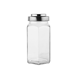 Florina Skleněná dóza Prizmo, 1,1 l 