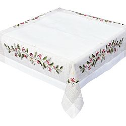 Forbyt Vánoční ubrus Zimní větvička 1, 40 x 140 cm